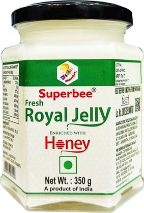 Super Bee Royal Jelly Enriched with honey, 350g
