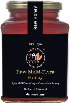ORGBLENDZ Raw Organic Multiflora Honey