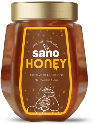 Sano Pure & Natural Honey 100% Organic  (500 g) at Rs. 99