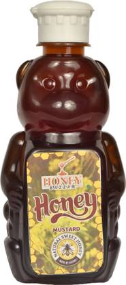 honeybazzar Mustard Honey - 100% Pure, Organic, Unprocessed Natural Shahad - 500g
