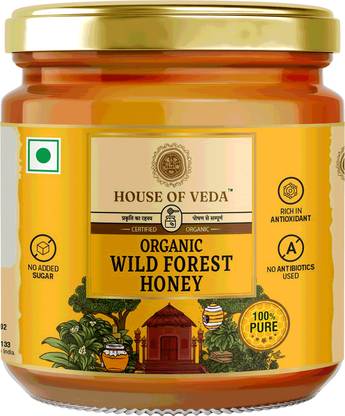 HOUSE OF VEDA Organic Wild Forest Raw Honey