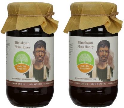 Under The Mango Tree Himalayan Flora Honey | 100% Pure & Natural |No Additives and Ethically Sourced