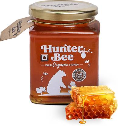 HUNTER BEE Pure Organic honey , Natural, and Fresh