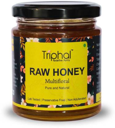 Triphal Honey | Raw, Unprocessed, Unheated | Preservative Free Multifloral Honey