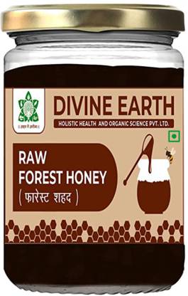 Divine Earth Wild Forest Honey (Sahad) 100% Pure and Natural, Unprocessed Honey