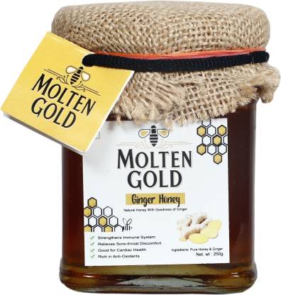 Molten Gold Ginger Honey 250g Pack of 1