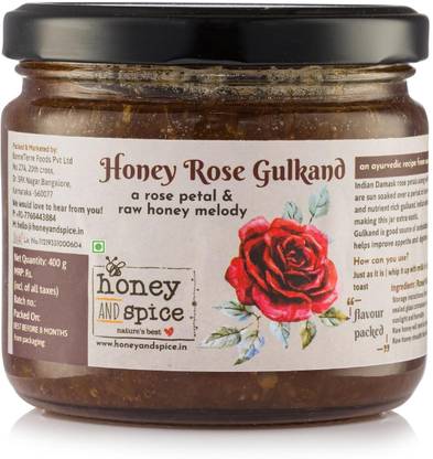 honey and spice HONEY ROSE GULKAND
