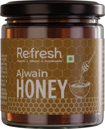 Refresh Raw Ajwain Honey 50g | Fresh, Natural And Pure Taste | Highly Nutritious