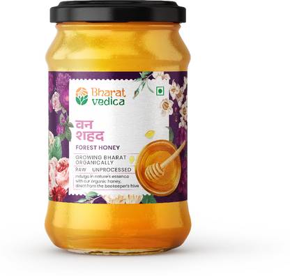 Bharat Vedica Forest Honey, 100% Pure, No sugar adulteration