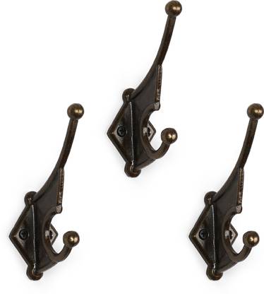 CASA DECOR Sleek Silver Wall Hook Hook 3