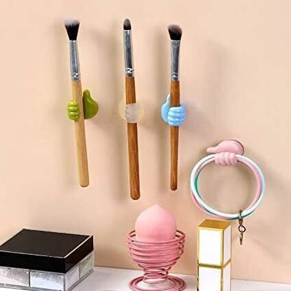 voxsara Hook Thumb Silicone Wall Hook Creative Thumbs Up Shape Wall Hook Hook 4