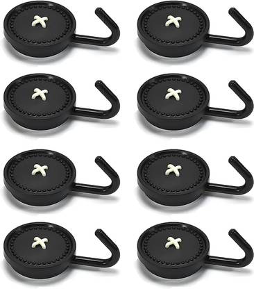DeoDap Big Hook Adhesive hooks for wall Heavy Big Hook For All Type Wall Use Hook Hook 8