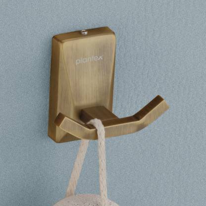 Plantex 304 Grade Stainless Steel Crystal Robe Hook/Cloth Hanger Hook/Door Hanger (BA) Hook 2