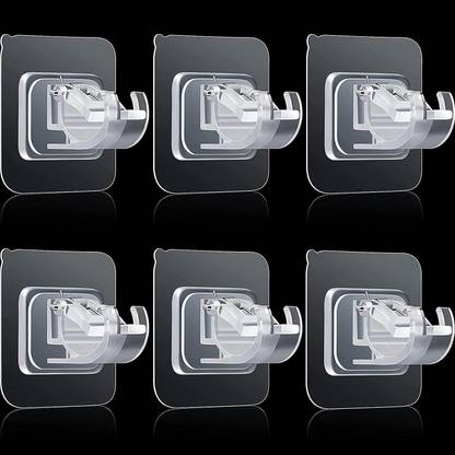 YIXTY White Curtain Hooks Metal