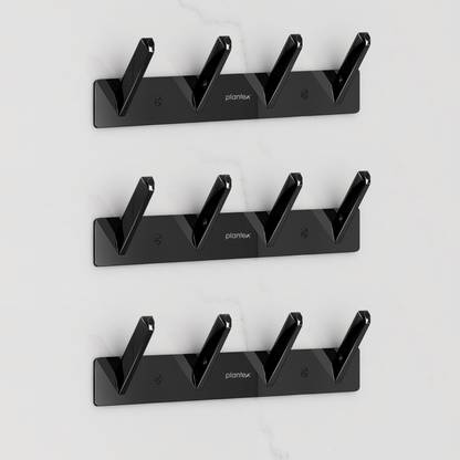 Plantex Round Wall Hook/Hook Rail for Hanging Keys/Hanging Cloth/Towel Hangers Hook Rail 4