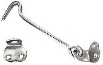 SH Stainless Steel Gate Hooks,Window Locks, Silver (2.5 Inch, 24 Pieces) Hook 24