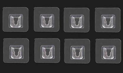 DDBOXEN 10 Pis Self Adhesive Wall Hooks 10kg Weight Max Self Adhesive Hook 10
