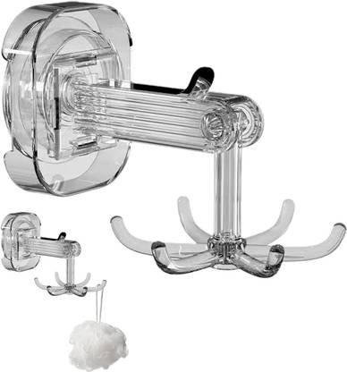 VATTU Suction Cup Six-Claw Swivel Hook- 360° Rotating Six Claw Hook, Kitchen Utensil Hook 5
