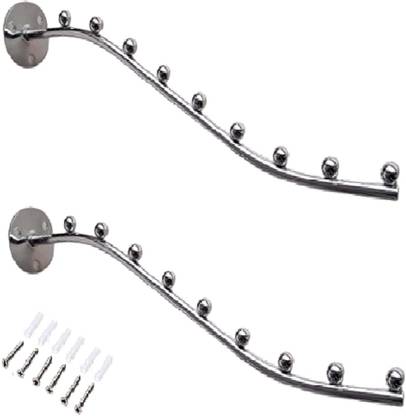 Q1 Beads 9 pin wall drope hanger for multipurpose- metal Swivel Hook 9