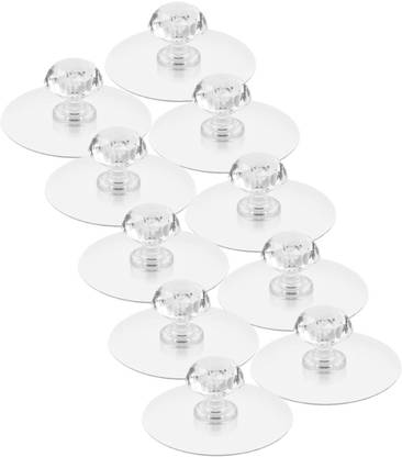 Maahixa Crystal Shaped Strong Sticker Cabinet Drawer Knobs Cabinet Drawer hooks Hook 10