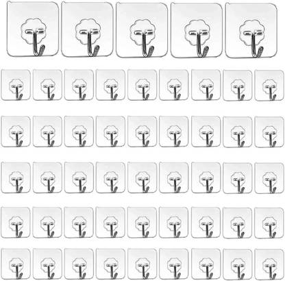 XBEY Pack of 5 Hook Rail 50