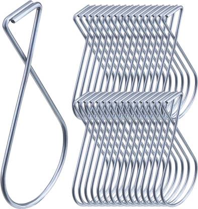 Ofifo Ceiling Hook Clips- 30 Pack Drop Ceiling Hanger Hooks Hanging on Suspended Hook 30