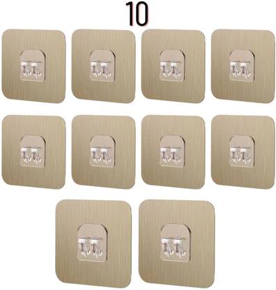 Prievado Prievado 20Pcs Adhesive V Hooks Wall hooks for bathroom Wall hooks for Kitchen Hook 20