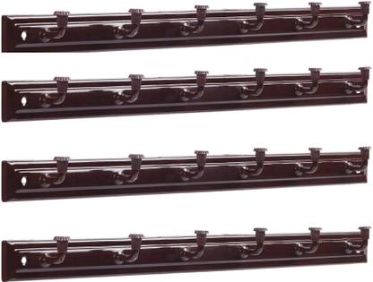 manvi Manvi 6 Pin Cloth Hanger Wall Door Hooks For Hanging keys, Clothes, towel Hook Rail 6