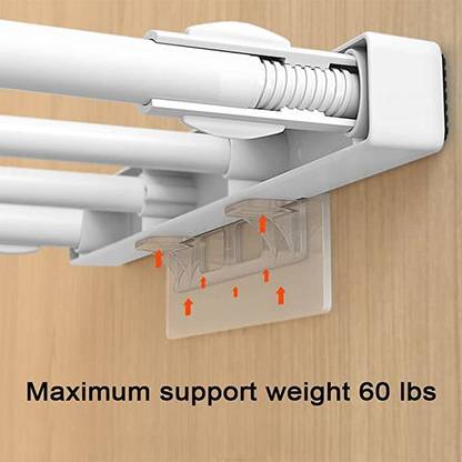 CANWAY Self Adhesive L Shape Corner Shelf Bracket for Walls Shelves Hook 6