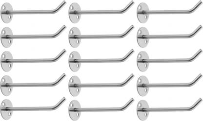 Anne-kee 4 Inch length Display Hook Wall Mount Hanger for Showroom Mobile Shop Hanger Hook Rail 15