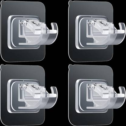 YIXTY White Curtain Hooks Metal