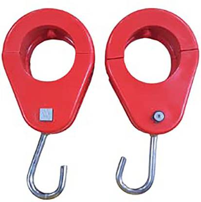 Reznor Plastic Swing Clamp Hook Heavy Duty Rotating-with 60mm Dia-Pack of 02 Hook 1