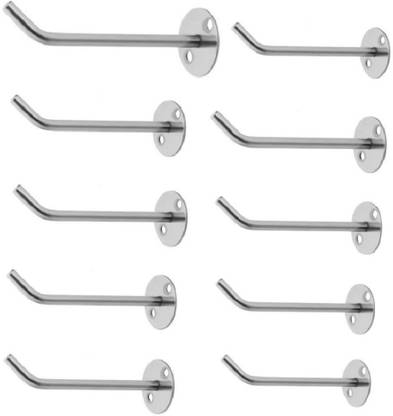 Anee-Kee 25Cm Display Stand Mobile Shop Display Hooks Wall Mount Supermarket steel Hook 10
