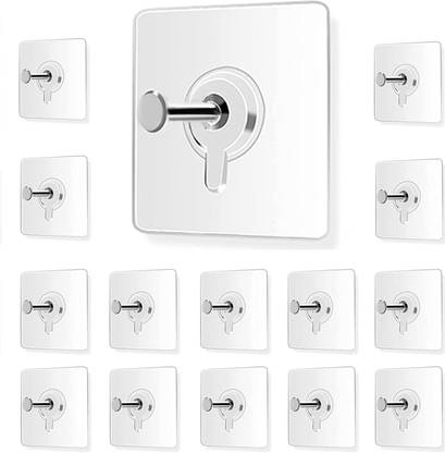Chocozone Wall Hooks Without Drilling Wall Hooks for Hanging Adhesive Hooks Wall Hanger Hook 1