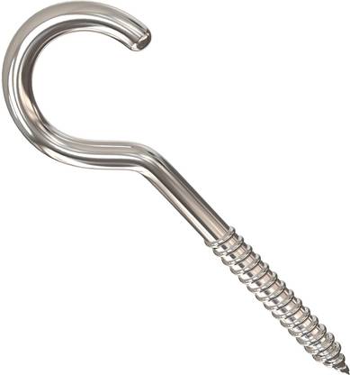 HORIZON TRADE Heavy Duty Metal Wall Screw Hooks, Medium/Large 3 Inch Hook 0