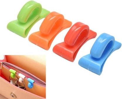 SHOPONIL Bag Hook Keys Clips Keys Holder Hook Built-in Bag Inner Folder for Purse Hook 4