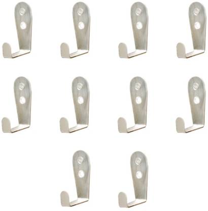 BTL Stainless Steel Door Hook - Wall Hook | L Shape | Screws Included | BHK-2L Hook 1