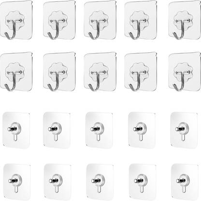 Shalvi Self-Adhesive Wall Hook|No Drilling, Easy Installation Hook 20