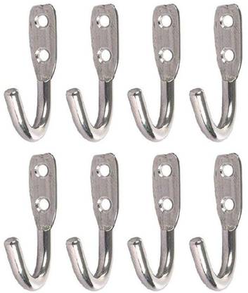 Anne-kee J Hook Cloth Hanger Bathroom Wall Door Hooks For Hanging keys,Cloth,towel,Holder Hook 8