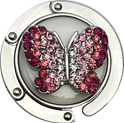 FURE Table Purse/Bag Hanger with Butterfly Motif Hook 1