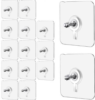 Pransh Innovative Non-Trace Stick Wall Hooks for Easy Installation Hook 30