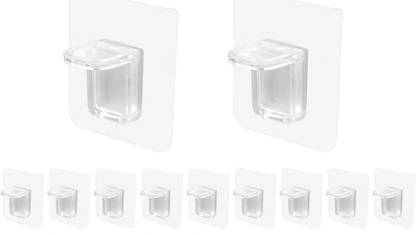 QARB Punch-Free Adhesive Hanger Bracket Triangle Bracket Support Hook 12