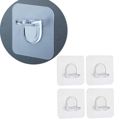 EBOFAB Strong Partition Holders Pin for Closet Brackets Clapboard Layer Hook 6
