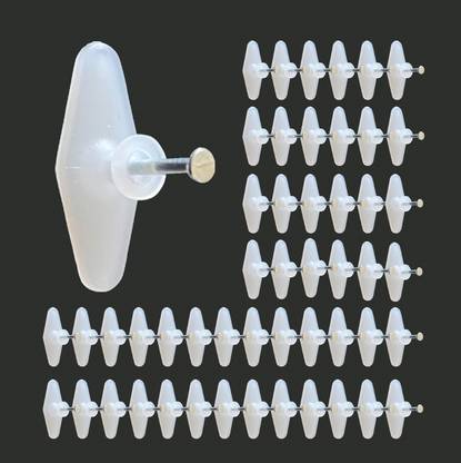 Jinka Nails (Regular Size) for hanging photo frames, keys, Garlands, etc. Easy to use Hook 50