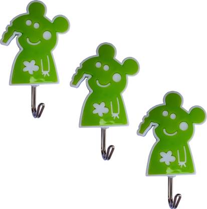 Gift Corner Papa Pig Wall hooks heavy adhesive hooks for wall - (3PCS) Hook 3