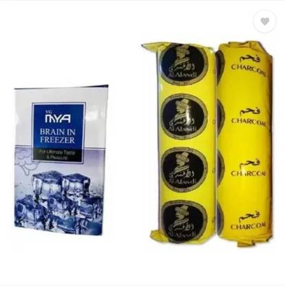 A.N. IMPEX Hookah Flavour With 2Pcs Hookah Charcoal Brain In Freezer Hookah Flavor Hookah Charcoals