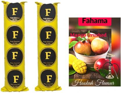 FAHAMA MAGIC COIL MANGO CRUSHED FLAVOR CHIMTA FOIL PAPER Hookah Charcoals