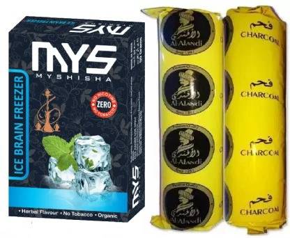 MYSHISHA BF Hookah Flavour & 2 Polo Hookah Charcoals