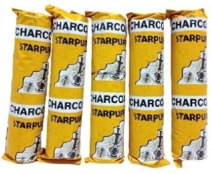 METIER Hookah Coal High Quality Long Burning Bamboo Charcoal Combo Roll for Hookah Hookah Charcoals