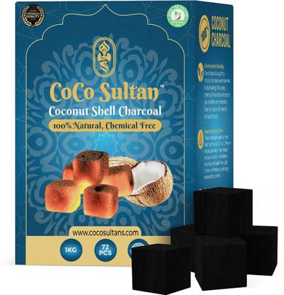 Coco Sultan Coco Sultan Coconut Shell 1KG Hookah Charcoals